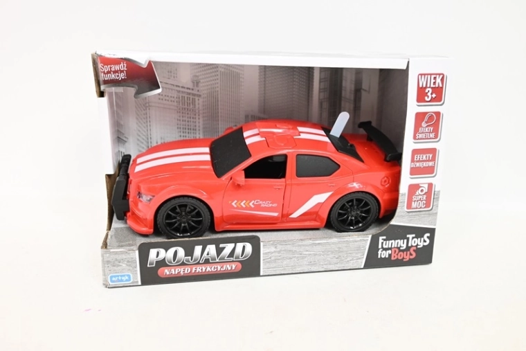 Voiture de course avec lumière et son 1:20