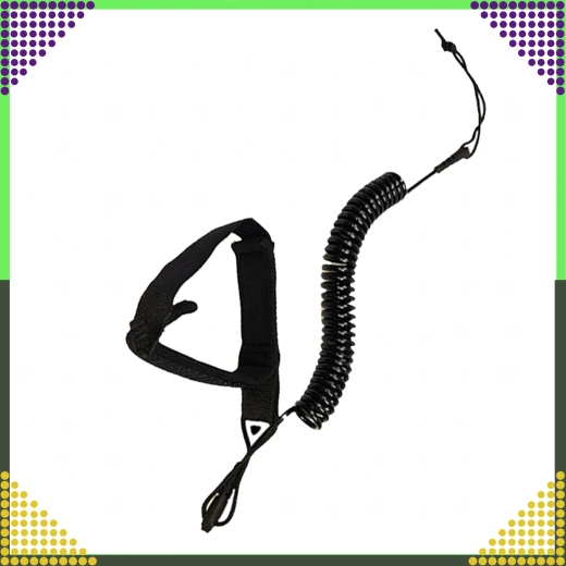 Sécurité sur l’eau grâce au leash en spirale