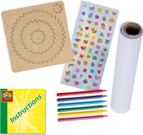 Autocollants pailletés pour une décoration extra