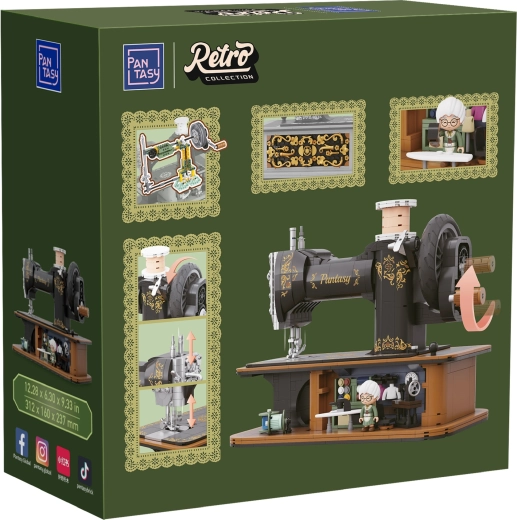 Emballage cadeau de la gamme Pantasy Retro collection
