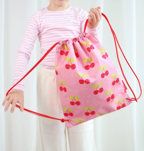 Motif cerises joyeuses pour enfants