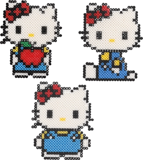 Hello Kitty – set de perles à repasser pour enfants