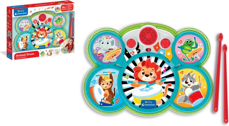 Batterie interactive pour enfants BABY CLEMENTONI