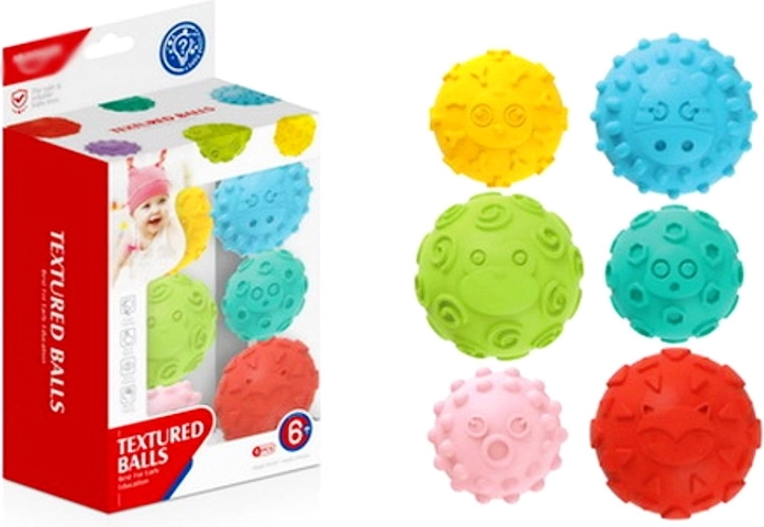Ballons sensoriels souples pour bébés
