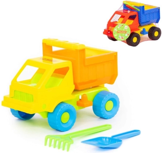 Set de sable Voiture Kazimír avec pelle et râteau