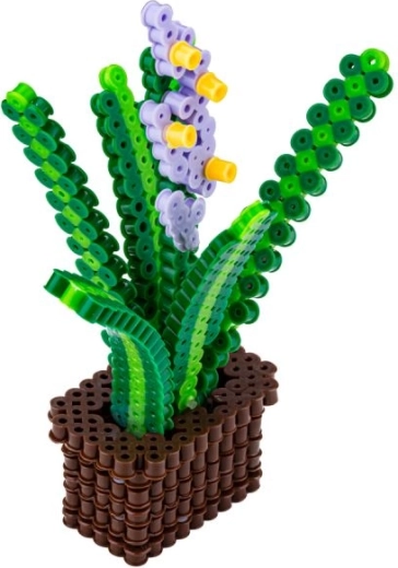Décoration 3D terminée : fleur en pot