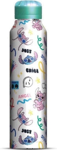 Bouteille en acier inoxydable slim Lilo et Stitch 550 ml