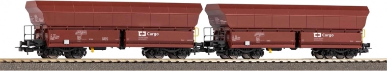 Piko Ensemble de deux wagons d'évacuation Cargo ČD