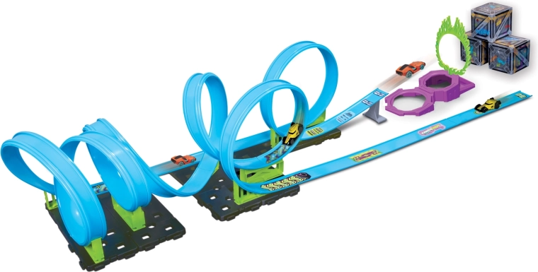 Maisto Cyber Racers Dual Race Challenge circuit de course 2 en 1