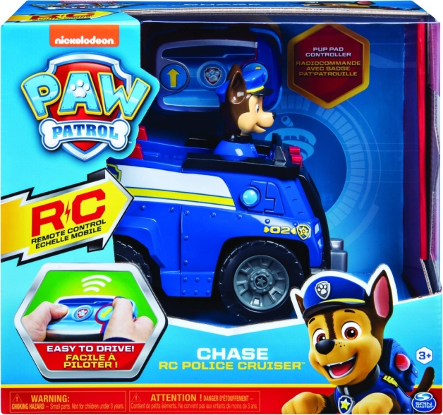 Voiture radiocommandée avec Chase – La Pat’ Patrouille