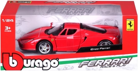 Maquette de voiture Ferrari Enzo rouge à l’échelle 1:24