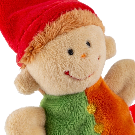 Peluche douce et finitions détaillées