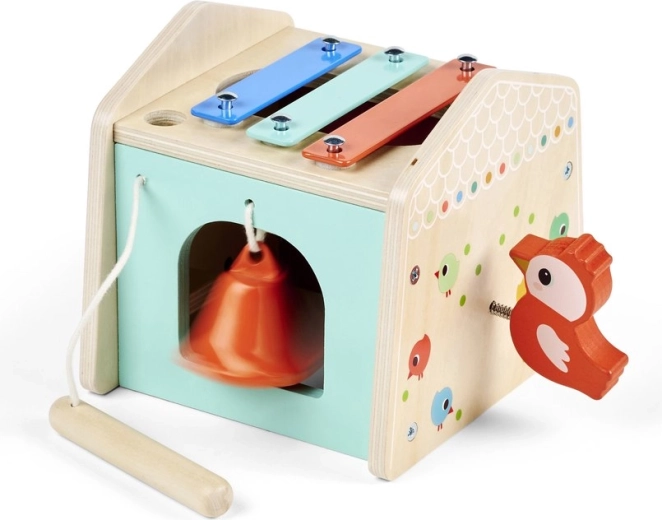 Activité motrice avec la poule