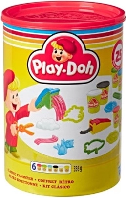 Play-Doh boîte rétro classique avec set de 25 pièces
