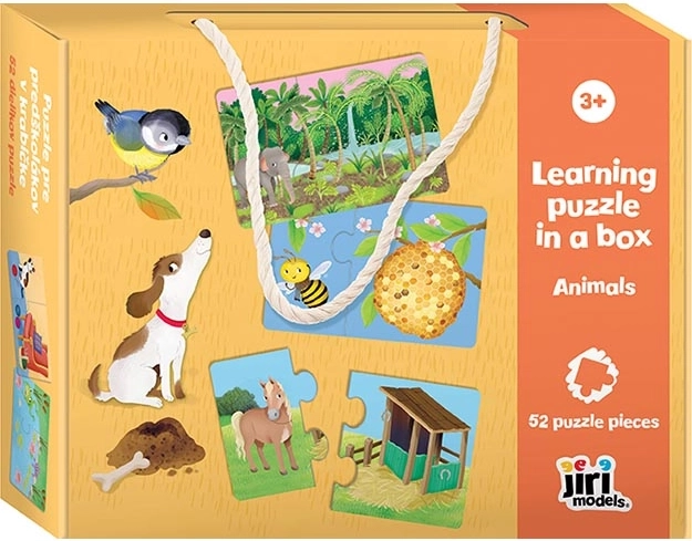 Puzzle en boîte – animaux pour les enfants d’âge préscolaire