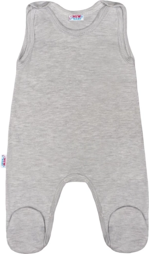 New Baby Classic II grenouillère pour bébé grise