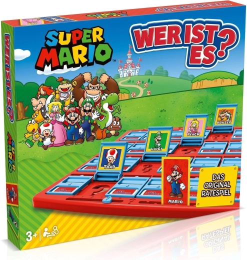 Winning Moves Qui est-ce ? Super Mario – jeu de société de devinettes
