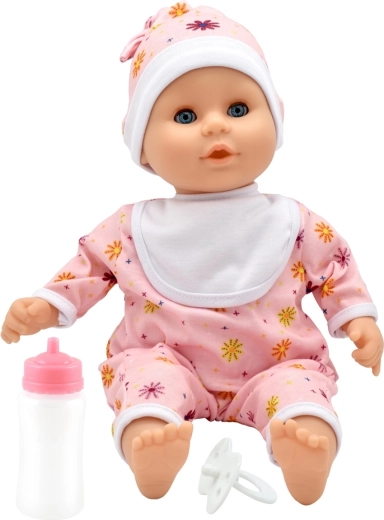 Poupée Dolls World Little Treasure rose 38 cm