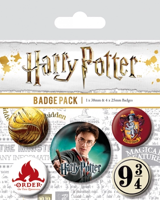 Set d’insignes HARRY POTTER – Gryffondor