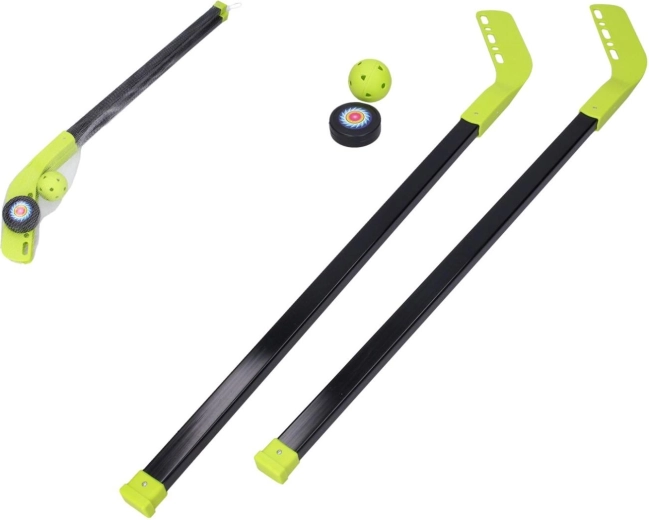 Set de hockey avec palet et balle