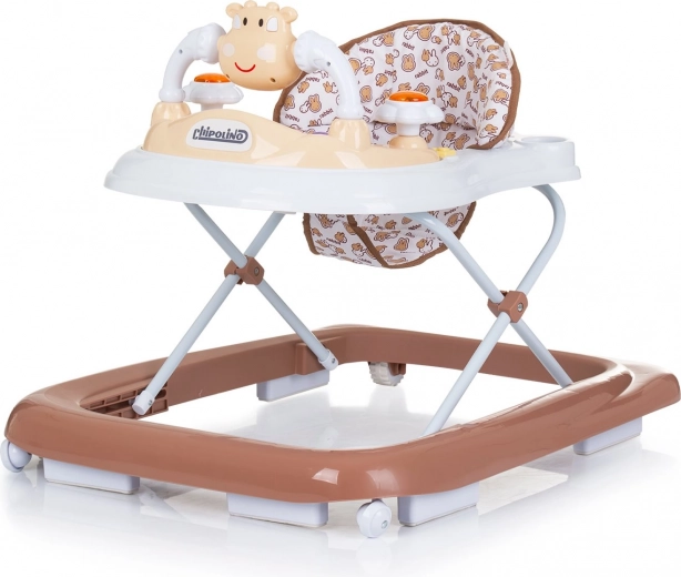 Trotteur interactif Chipolino Little Cow Mocca