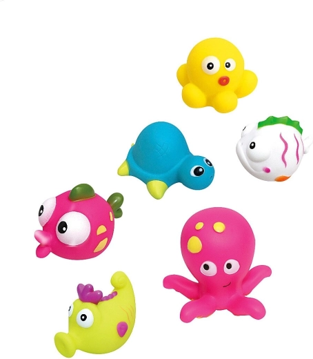 JAMARA jouets de bain animaux marins 6 pièces