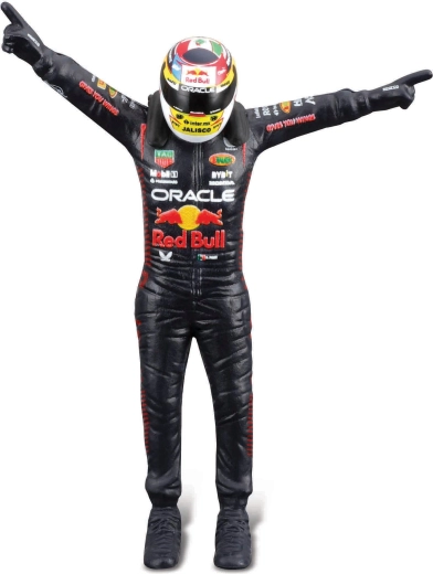 Figurine de pilote pour une mise en scène dynamique