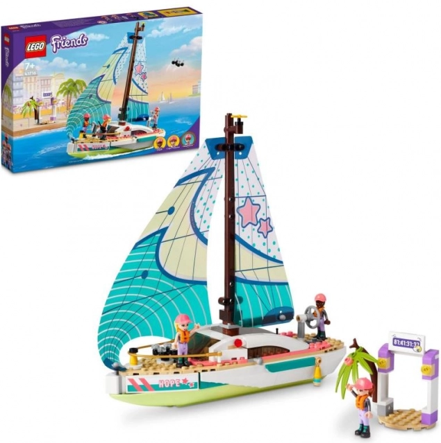 LEGO Friends L’aventure en voilier de Stéphanie (41716)