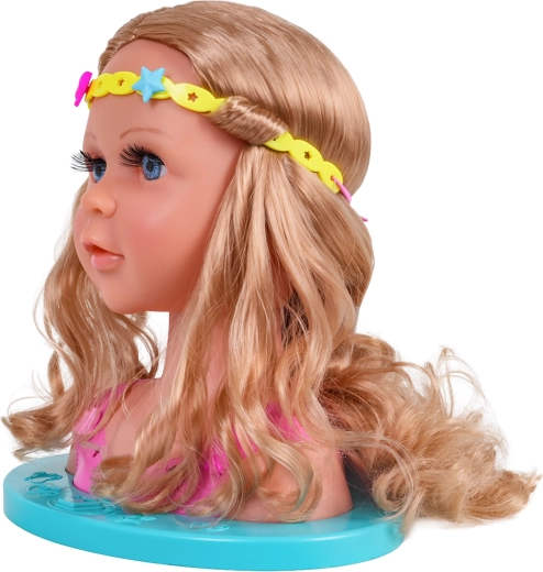 De longs cheveux pour des coiffures créatives