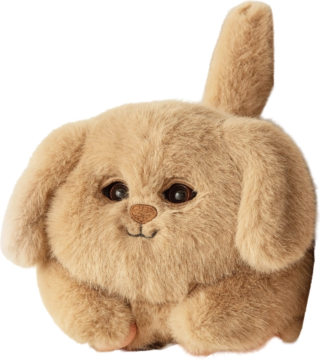 Petit chien clignant des yeux avec effets 22 cm - 1 pièce