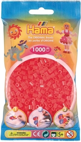 Perles à repasser Hama Midi 1000 pcs carmin