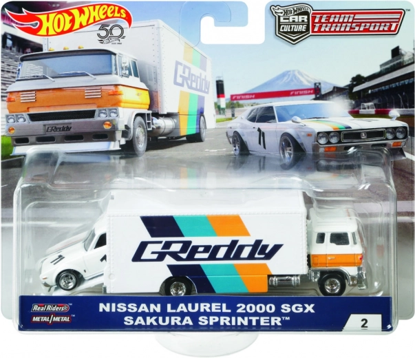 Hot Wheels camion d’équipe 1:64 collection Premium