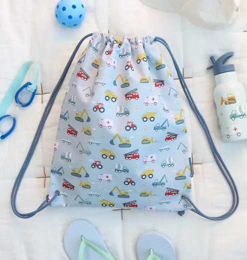 Motif de véhicules pour les petits explorateurs