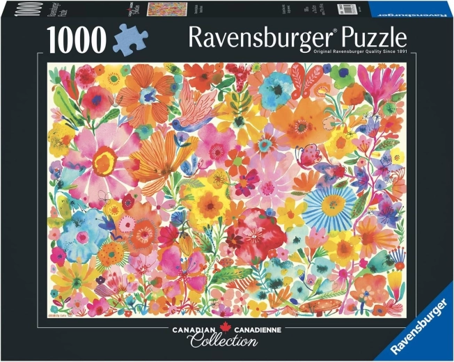 Puzzle Ravensburger Canadian Collection : Beautés en fleurs – 1000 pièces