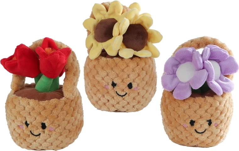 Trois variantes fleuries et joyeuses