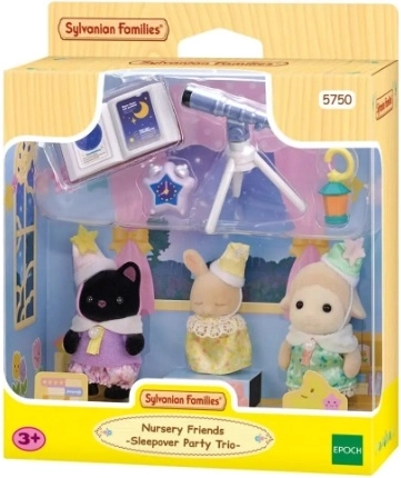 Fête pyjama Sylvanian Families avec des bébés