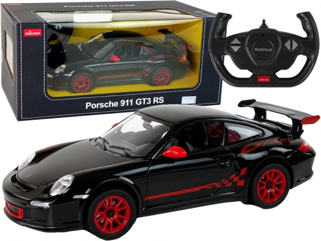 Voiture RC PORSCHE 911 GT3 RS 1:14 de Rastar – noire