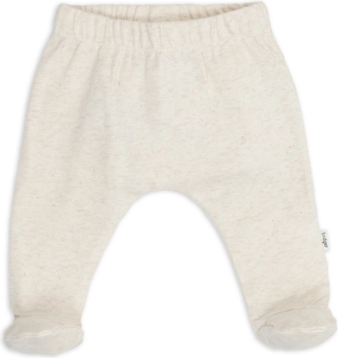 Pantalon de survêtement nouveau-né Lodger avec pieds intégrés melange birch 50