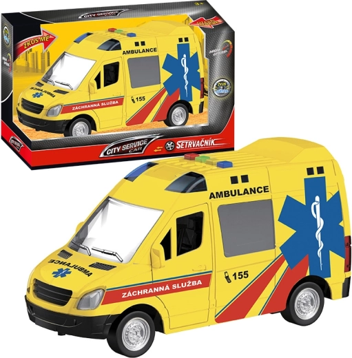 Ambulance à friction 1:16