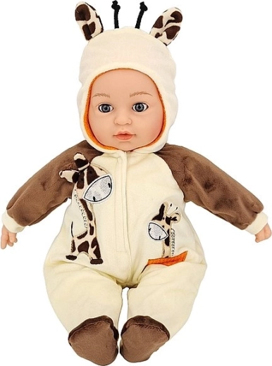 Bébé parlant avec traduction tchèque ? Non, bébé parlant polonais avec sons dans un sac