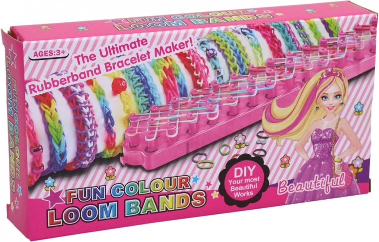 Kit d’élastiques pour fabriquer des bracelets pour enfants