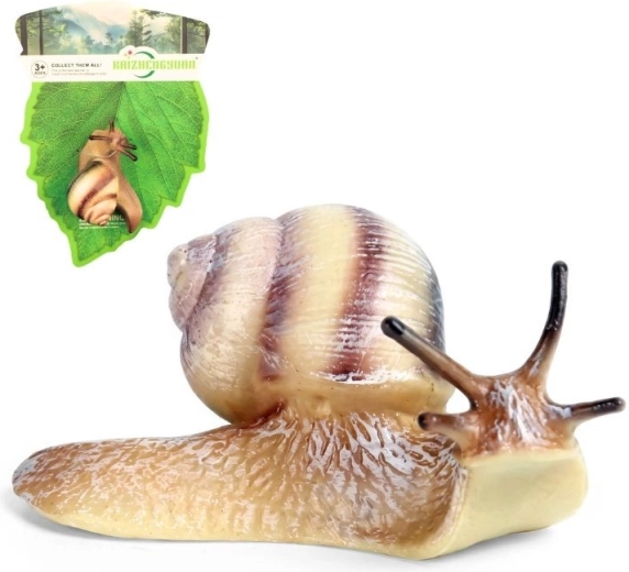 Escargot en plastique de 8 cm