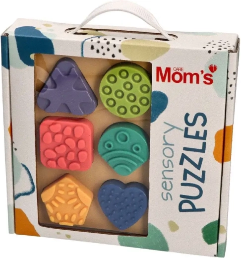Puzzle sensoriels formes pour bébés 6m+ Mom's Care