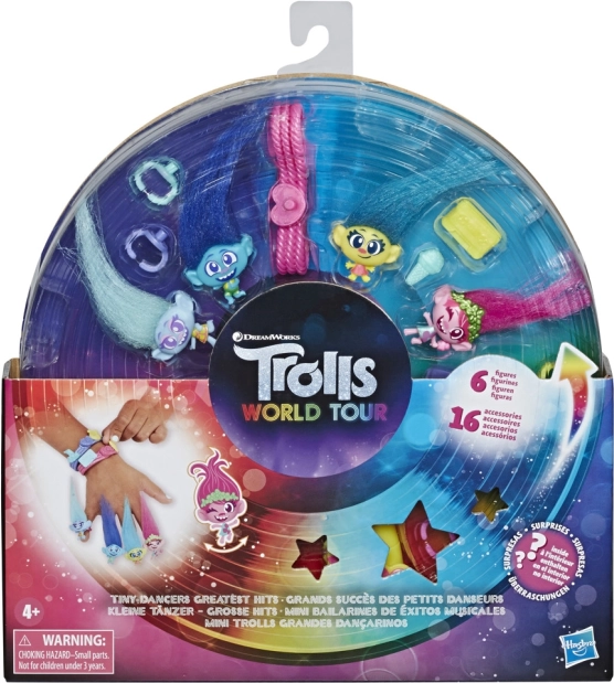 Méga-pack de figurines TROLLS TINY DANCERS