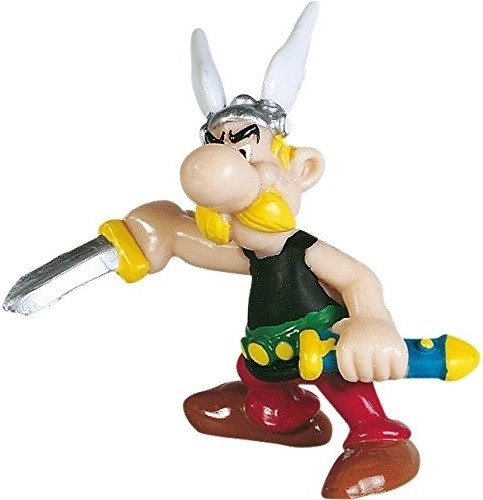 Figurine Astérix prête au combat - 1 pièce