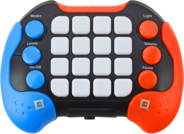 Manette ergonomique avec boutons rétroéclairés