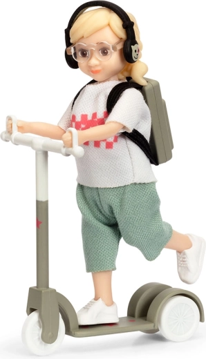 Poupée articulée et vêtements amovibles