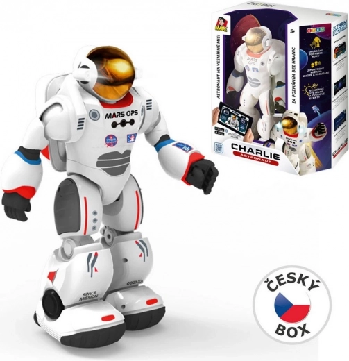 Robot Astronaute Charlie avec application éducative