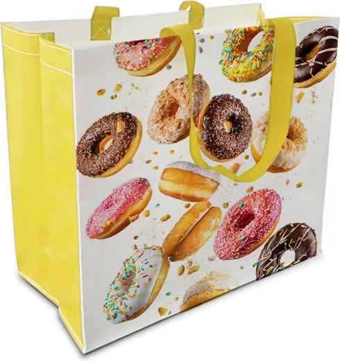 Sac de courses Donuts 43 × 37 × 21,5 cm