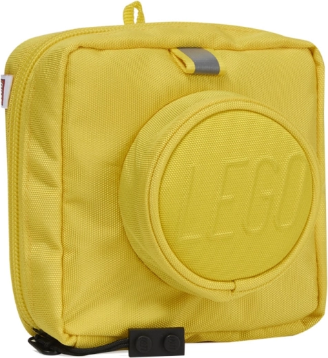 Sac de shopping pliable LEGO Signature Brick 1x1 – jaune